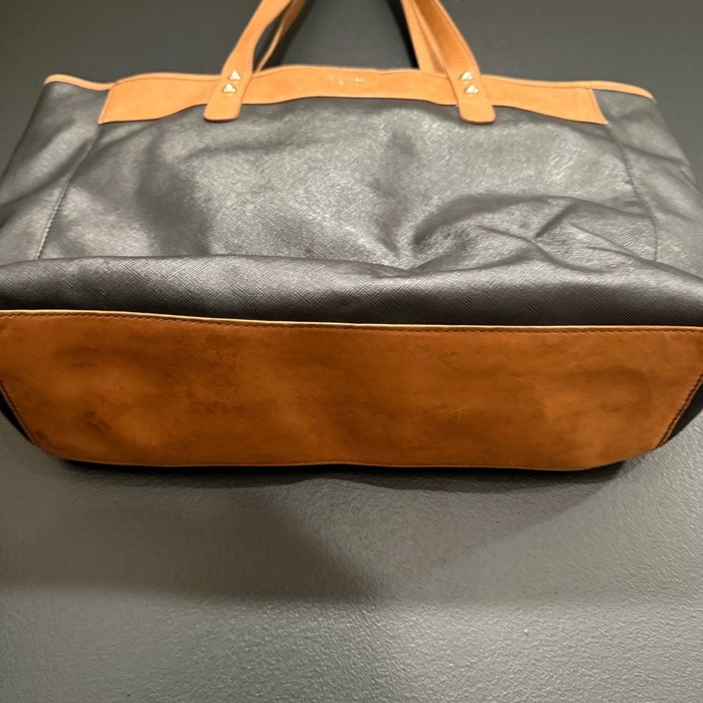 Fossil Audri Singnature Leather Shopper Tote Bag - Picture 7 of 16